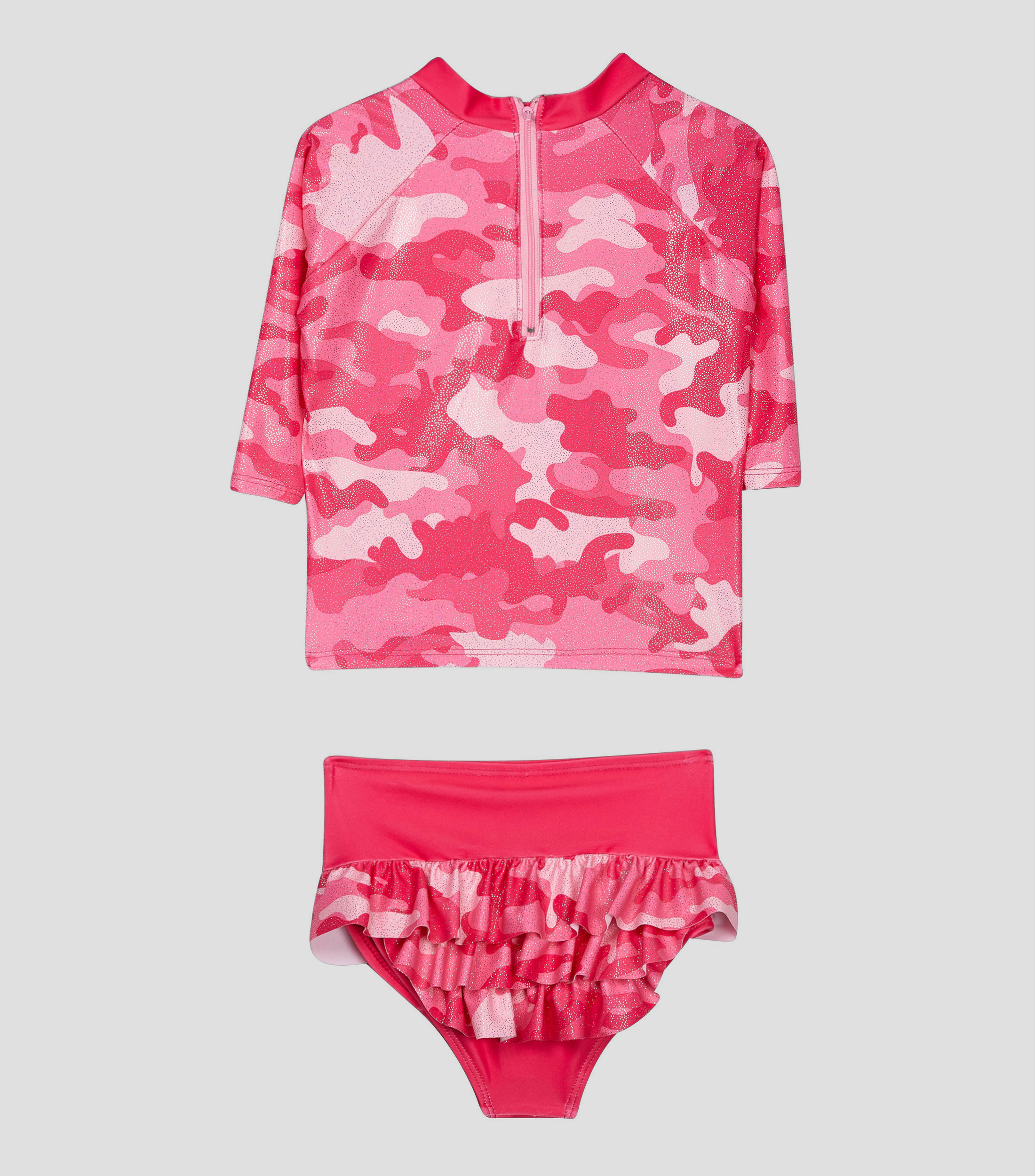 Traje de Baño 2 Piezas Camuflaje Niña